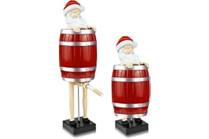 X-LIGHTER Cigarette Case, Santa Claus Cigarette Dispenser, Funny Auto Pop-up Holder Cases for 84MM King Size, Christmas Day Gift for Women Her, Party Favor Decor