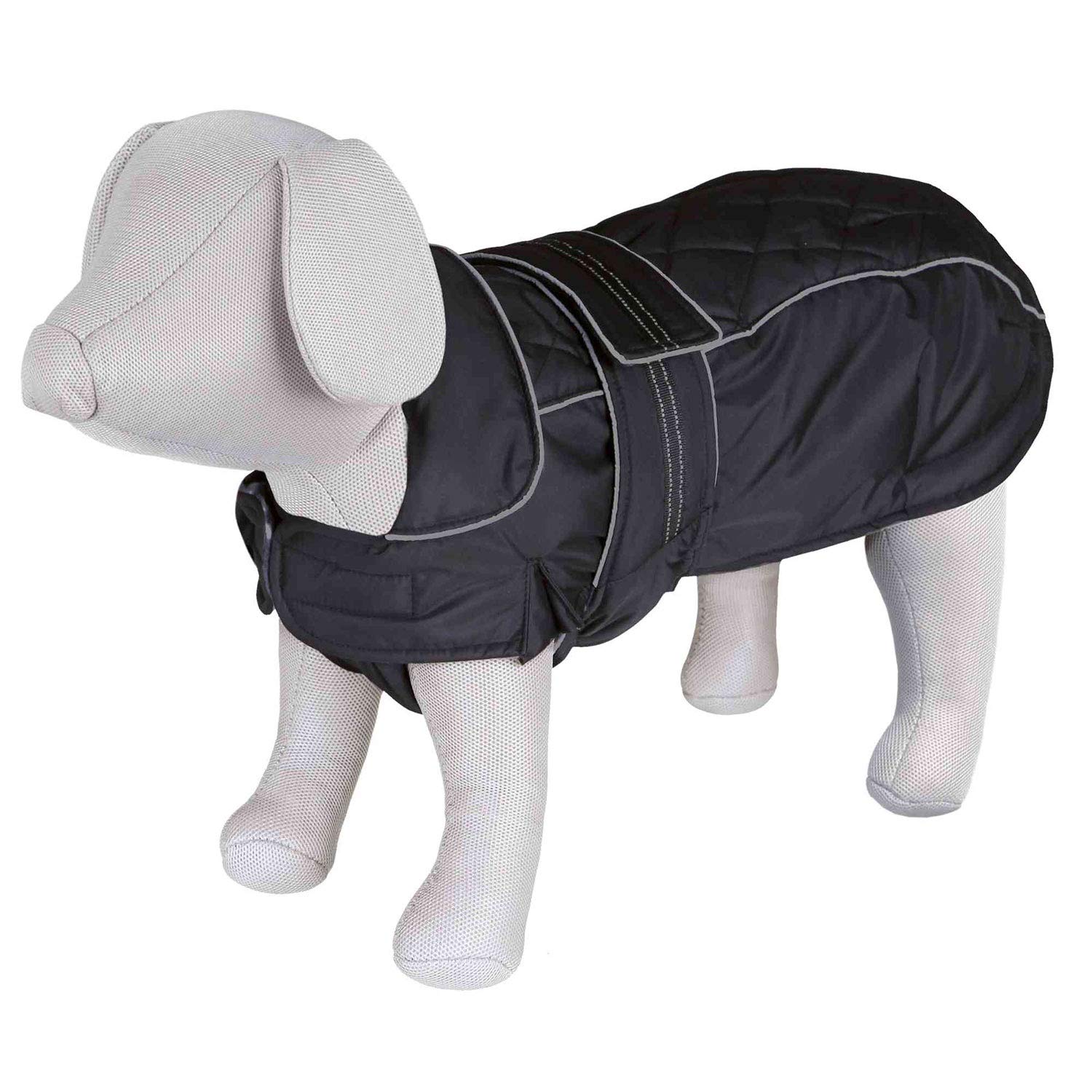 Trixie Rouen Dog Coat, 52 cm, Black