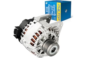 PHILTOP Alternator Compatible with Nissan Sentra 2013-2016, Sentra 2017-2019 1.8L High Amp Alternators Replace 11673N 12V 110Amp CW SC6 6-Groove Pulley