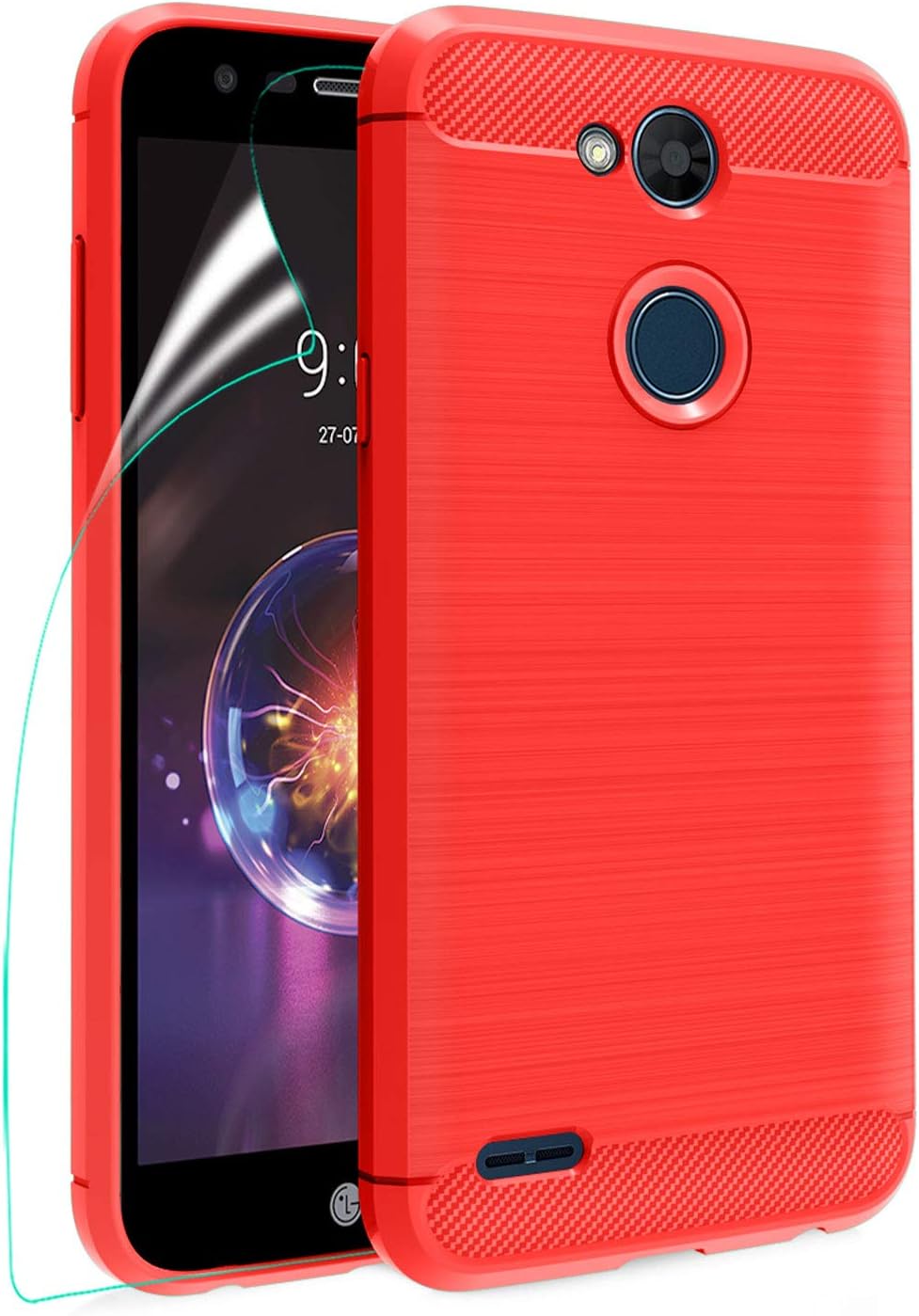 Best lg fiesta lte thin red case