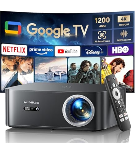 （値下げ）WIMIUS Video Projector Model:P61 WiMiUS Projector, gray, L (P61) : Amazon.ca: Electronics