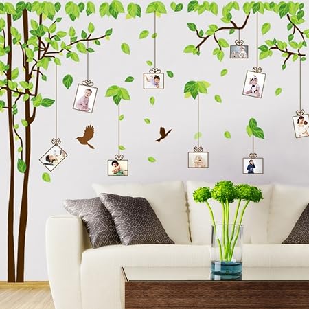 Amazon ロキリフ ウォールステッカー フォトフレーム 仕上 300 X 180 シール ステッカー 壁紙 ウォールステッカー オンライン通販