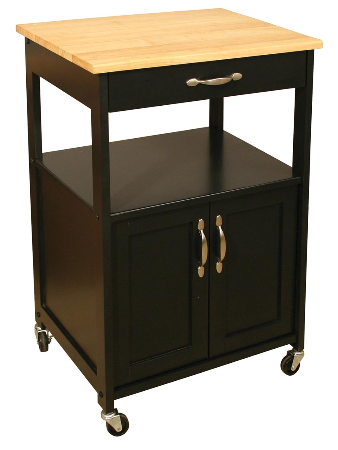 Best August Grove Black Kitchen Island