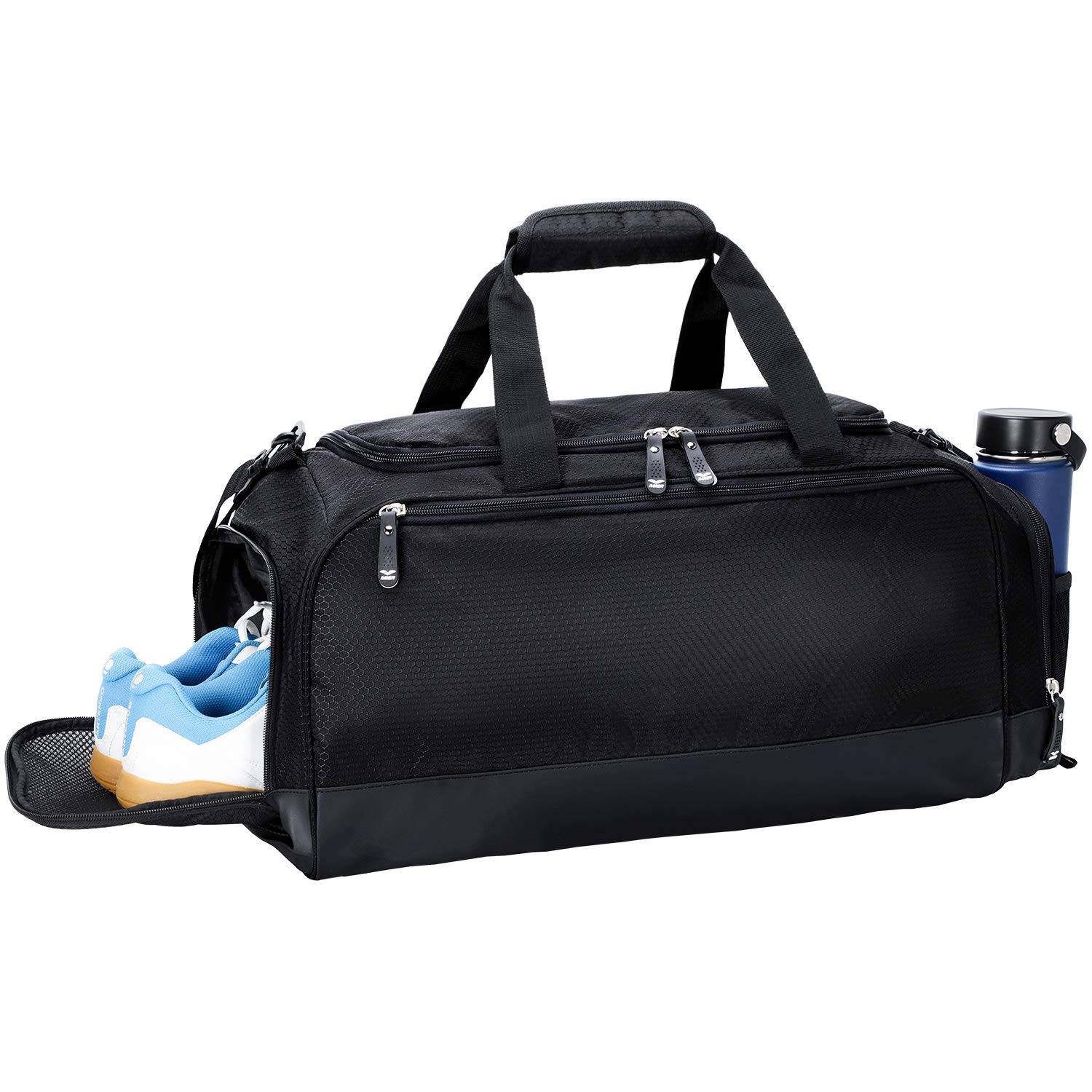 Buy MIER Large Duffel Bag Men's Gym Bag with Shoe Compartment Online at