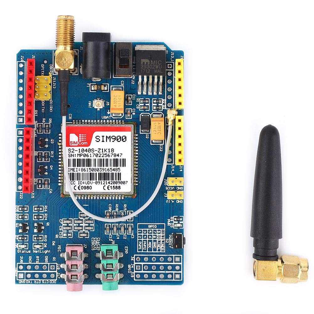 Elprico Development Board Kit, Module Kit with Quad-Band 850/900/1800/1900 MHz, USB Connectivity, 802.11G Wireless Standard, Includes Module & GSM Antenna