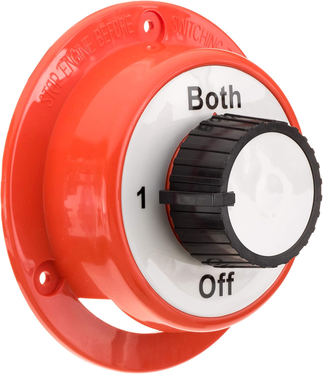 attwood 14230-3 Single Pole 4-Way Selector Marine Battery Switch, One Size : Battery Switch For Boat : Sports & Outdoors