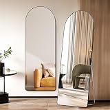 Warmiehomy Arched Full Length Mirror 165x60cm Floor Standing/Wall Hang