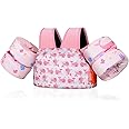 Moko Toddler Swim Vest for Kids, Arm Band for Children 20-50lbs/22-66lbs Cartoon Swimming Water Wings Pool Float Vests Sleeve