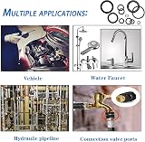 ZDBB 1280 Pcs Rubber O-Ring Assortment Kit 24 Sizes with Pick Hook Set Pressure view 5