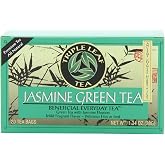 Triple Leaf Tea, Jasmine Green Tea, 20 Tea Bags (Pack of 6)