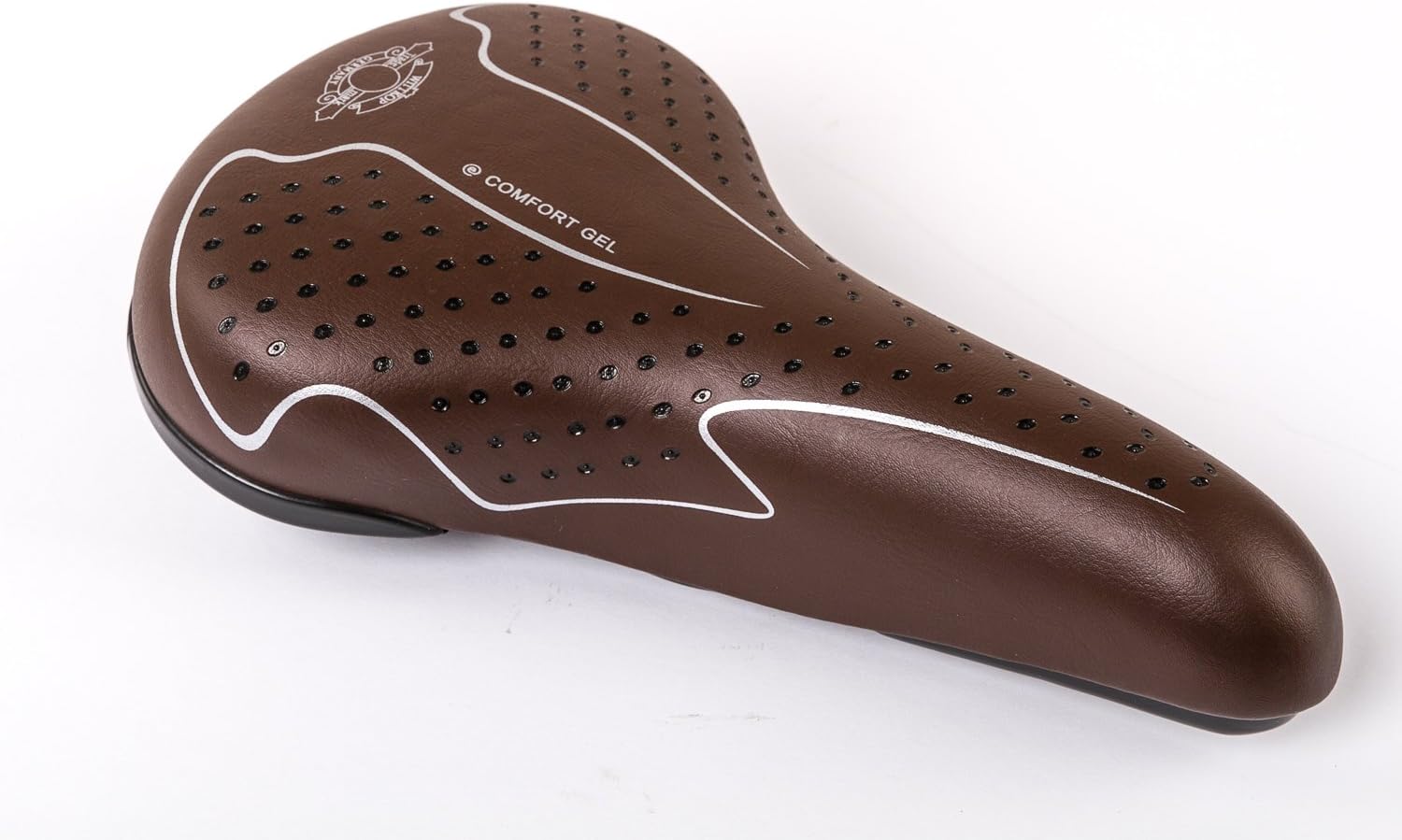 Sattelbezug Fahrrad Wasserdicht Komfort Fahrradsattel Mit Gel-Polster   Unisex, Weich, Memory-Schaum, Bezug Fr Mountainbike & Rennrad, Rot