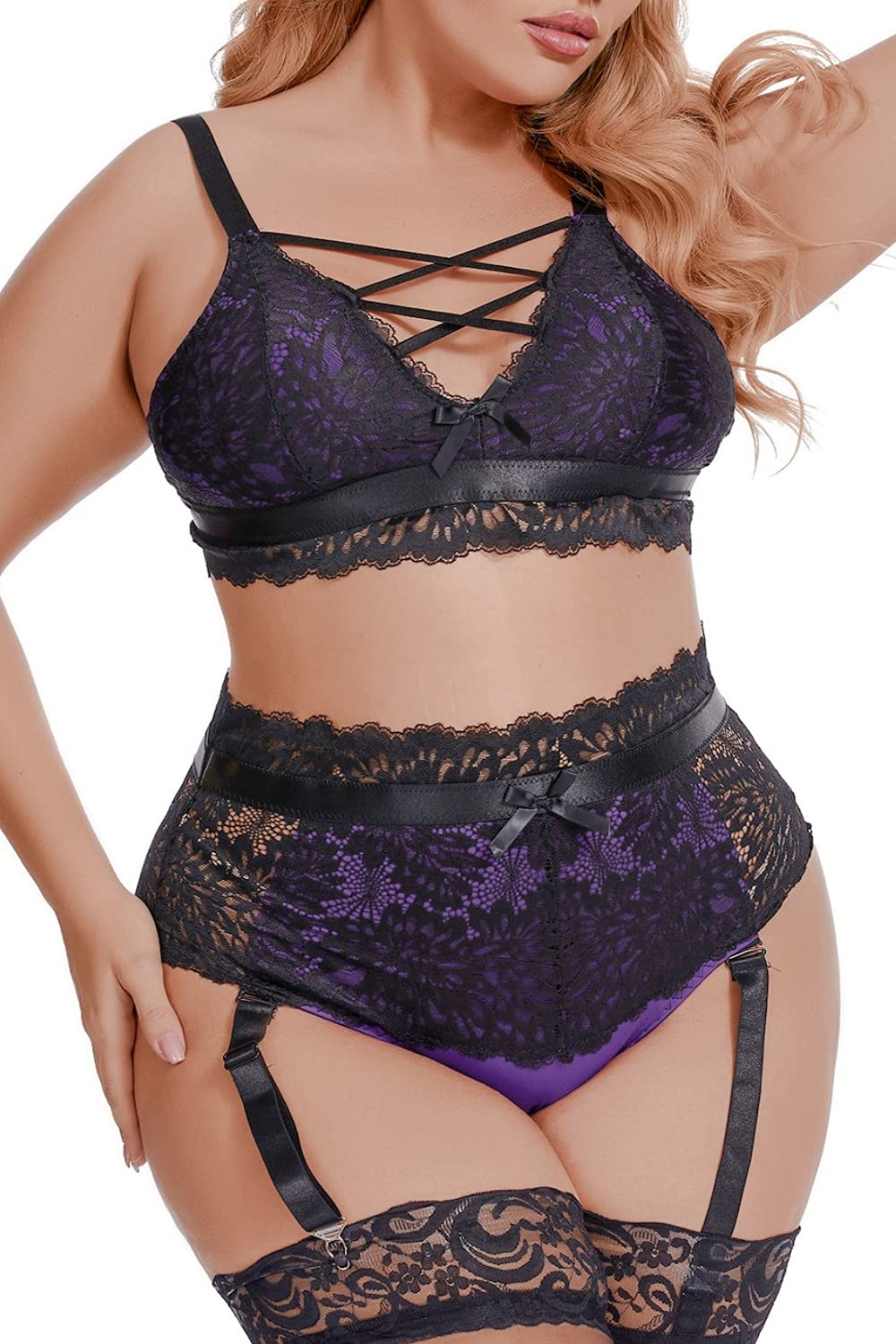 EVELUST Plus Size Lingerie for Women - Sexy Luxe