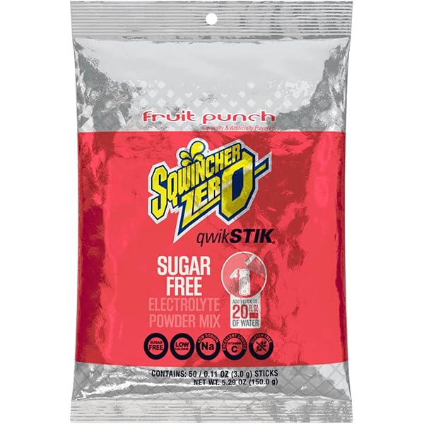 Amazon.com: Single Serve Qwik Stik Zero, 50 Sticks/Bag, Grape
