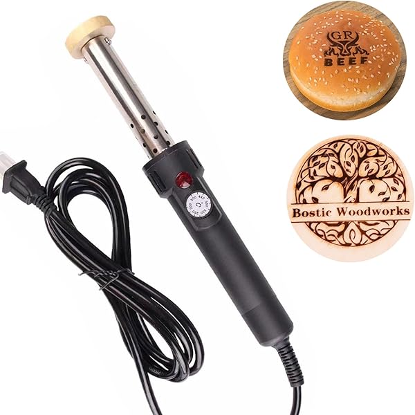 Custom Electric Wood Branding Iron With Custom Stamp,Custom Logo BBQ Heat Stamp - View #12