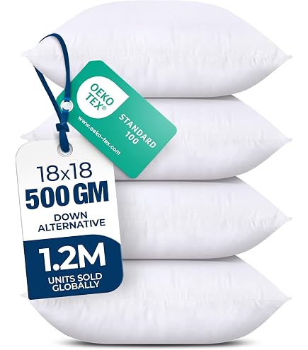 Kit de coussins pour salon de jardin déhoussables - 50 x 50 cm - Gris clair - Linxor - Jardin