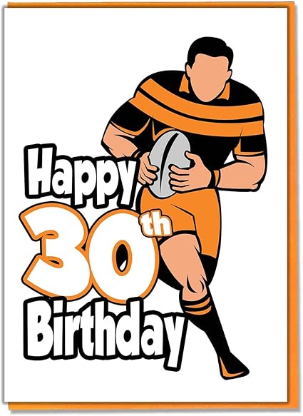 Rugby Silhouette Carte D Anniversaire 30 Ans Homme Son Fils Petit Fils Ami Mari Brother Mate Amazon Fr Fournitures De Bureau Rugby Silhouette Carte D Anniversaire 30 Ans Homme Son Fils Petit Fils Ami Mari Brother Mate Amazon Fr Fournitures De Bureau
