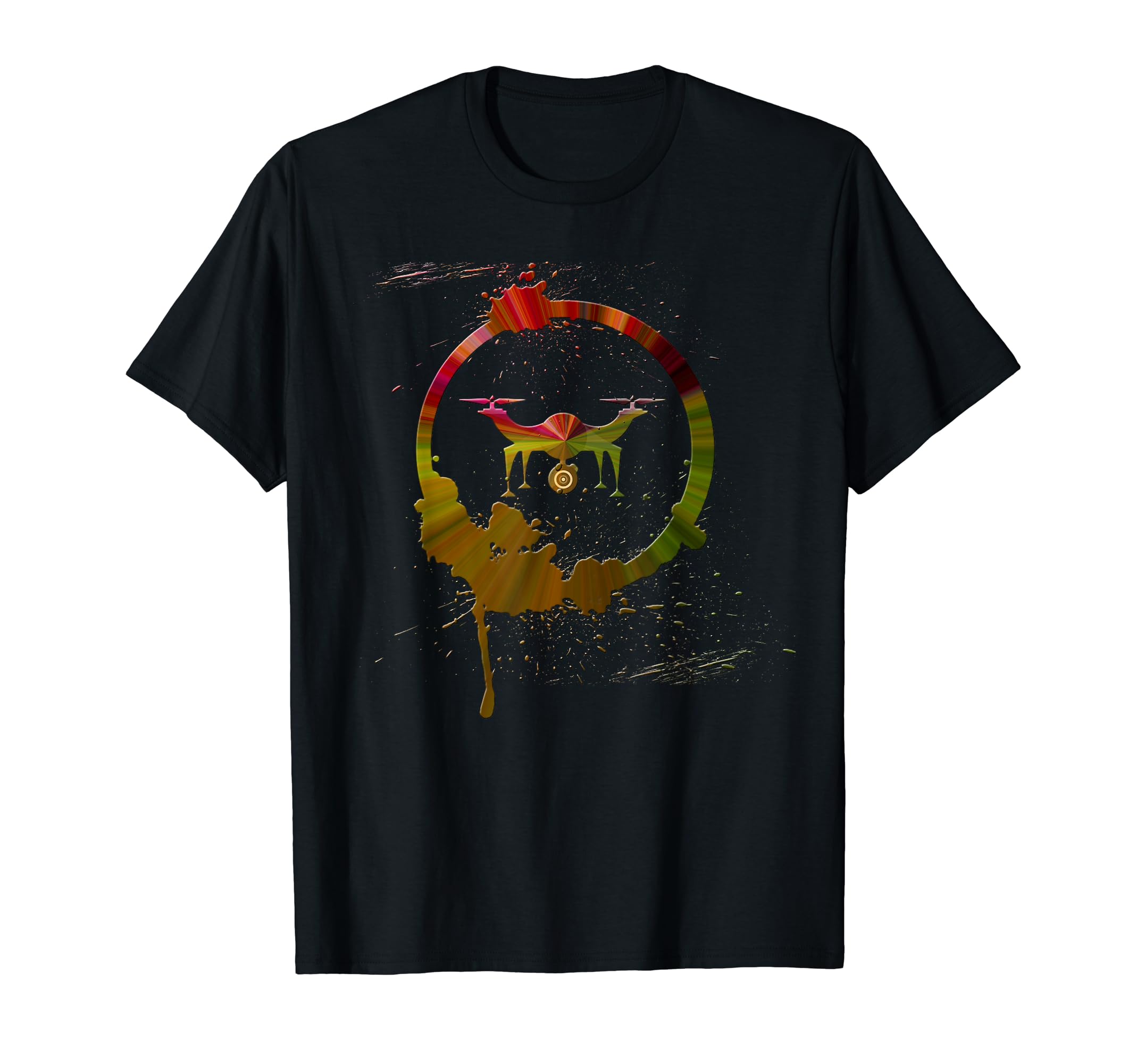 Drone Storm Multicolor RC Drone T-Shirt T-Shirt