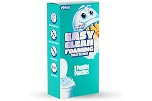 Scrubbing Bubbles Easy Clean Foaming Toilet Bowl Cleaner, Easy Drop In Powder Pouches, 100g (2 Pouches)
