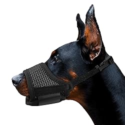 Restoo Dog Muzzle, Breathable Soft Mesh Puppy