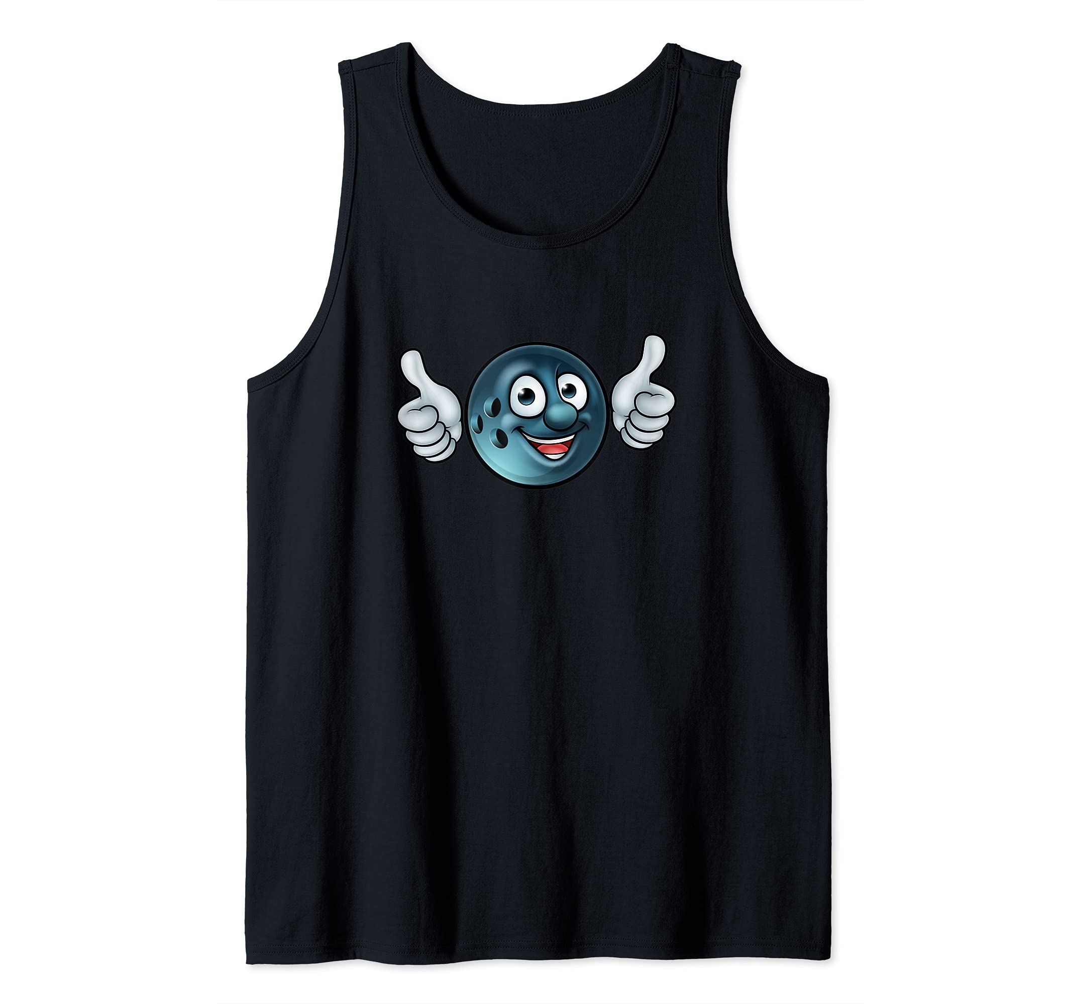 Funny Bowling Ball Design Bowling Player Game Day Sports Tank Top