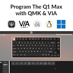 Keychron Q1 Max RGB QMK/VIA Custom Mechanical