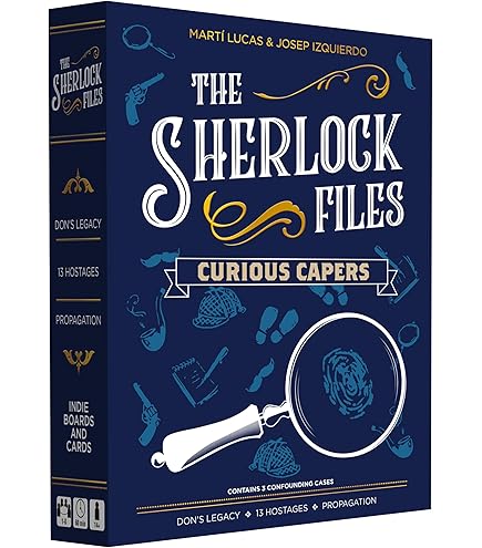 Amazon.com: Indie Boards and Cards The Sherlock Files: Puzzling