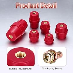 MECCANIXITY 4pcs SM-35 Busbar Insulator, Polyester