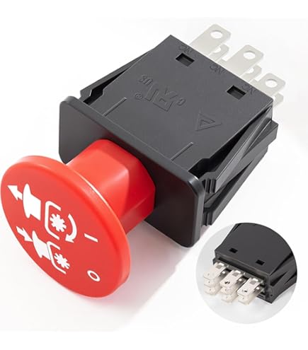 Amazon.com : Dixie Chopper 10 Amp PTO Switch for Lawn Mowers