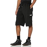 DREAM USA Men's Fleece Cargo Shorts Heavyweight M-5XL