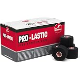ProLastic Tear Stretch Tape, Elastic Athletic Tape 3"x7.5yd Black Roll
