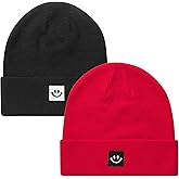 Paladoo Knit Beanie Hat for Men/Women 2Pack