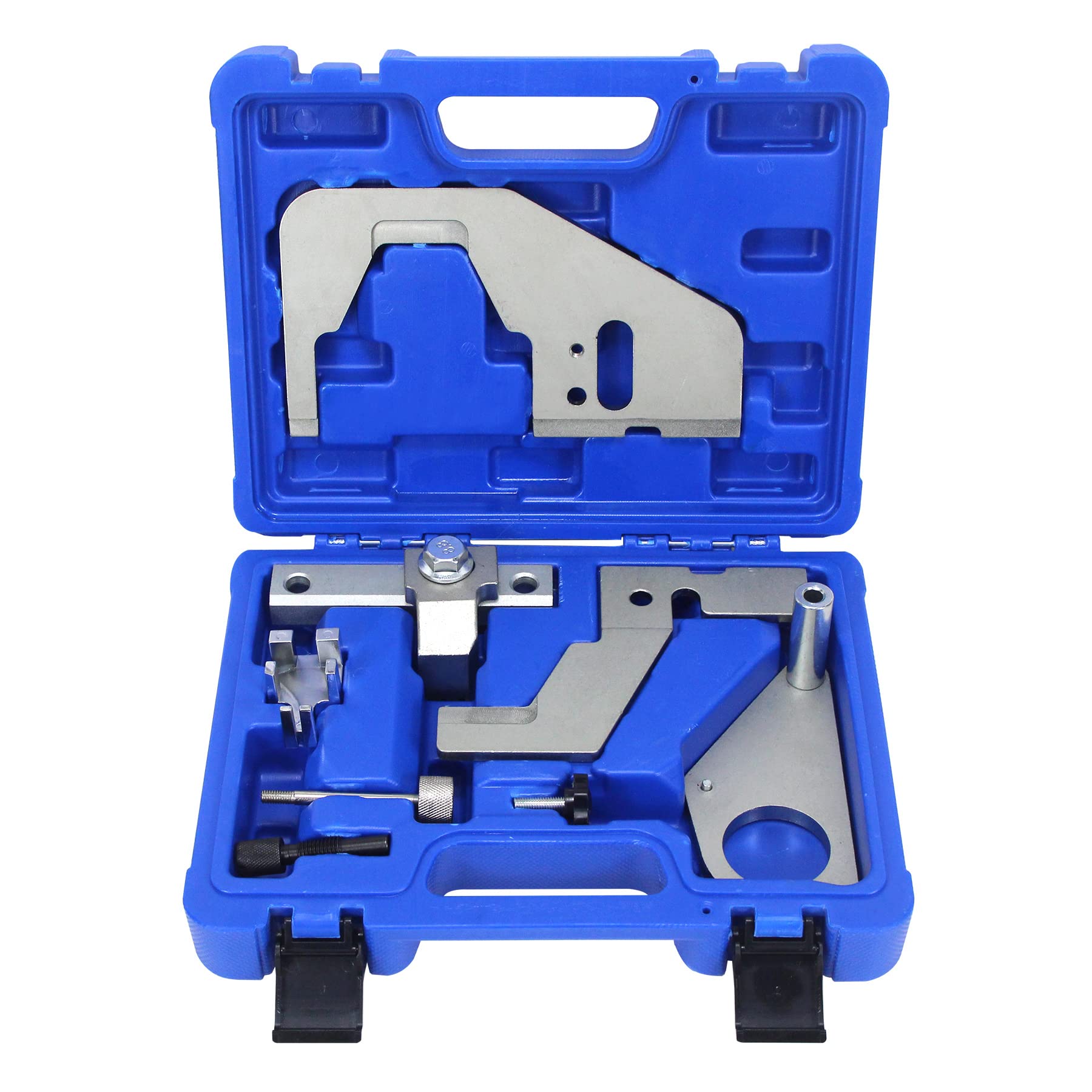 Photo 1 of UTMALL Engine Crankshaft Pulley Holding Camshaft Timing Locking Tool Set for Jaguar/Land Rover Evoque 2.0T /Ford 2.0 SCTi Ecoboost Ti-VCT Mondeo Focus