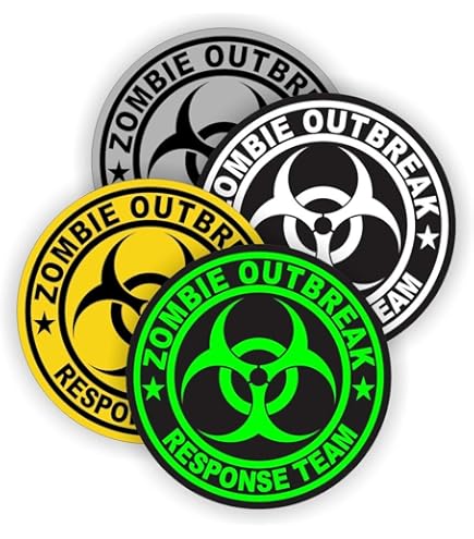 Pegatina De Vinilo "En Caso De Zombis, Elige Tu Arma" - Decoración Divertida Para Puertas, Muebles O Nevera