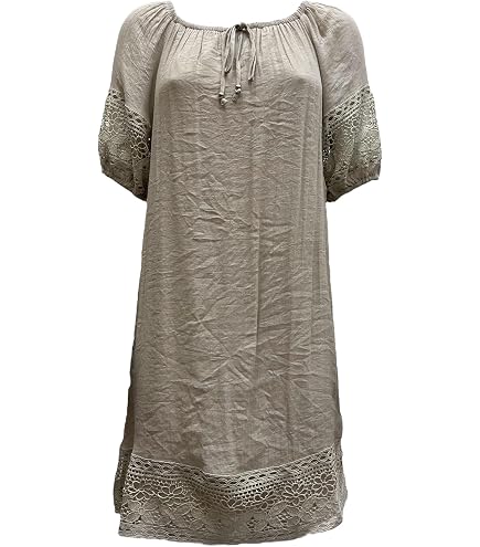 Mlle Gabrielle Floral wrap Around 3/4 Sleeve V Neck Stretchy Dress with Front tie (US, Alpha, Small, Regular, Regular, Green Combo) at Amazon Women's Clothing store