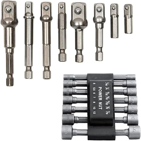 Amazon Co Jp Breynetインパクトドリルドライバービットセット拡張ソケットアダプター六角シャンク8 Cs 電源ドリルビットナット ドライバーセットメトリックソケットレンチスクリューセット1 4 六角ドリルビット14pcs ホーム キッチン Amazon Co Jp Breynetインパクトドリルドライバービットセット拡張ソケットアダプター六角シャンク8 Cs 電源ドリルビットナット ドライバーセットメトリックソケットレンチスクリューセット1 4 六角ドリルビット14pcs ホーム キッチン