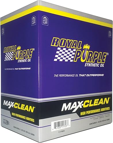 Royal Purple 11723-6PK Limpiador y estabilizador de sistema de combustible Max-Clean