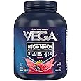 Vega Sport Premium Vegan Protein Powder Berry (45 Servings) 30g Vegan Protein, 5g BCAAs, Low Carb, Keto, Dairy Free, Gluten Free, Non GMO, Pea Protein for Women & Men, 4.2 lbs (Packaging May Vary)