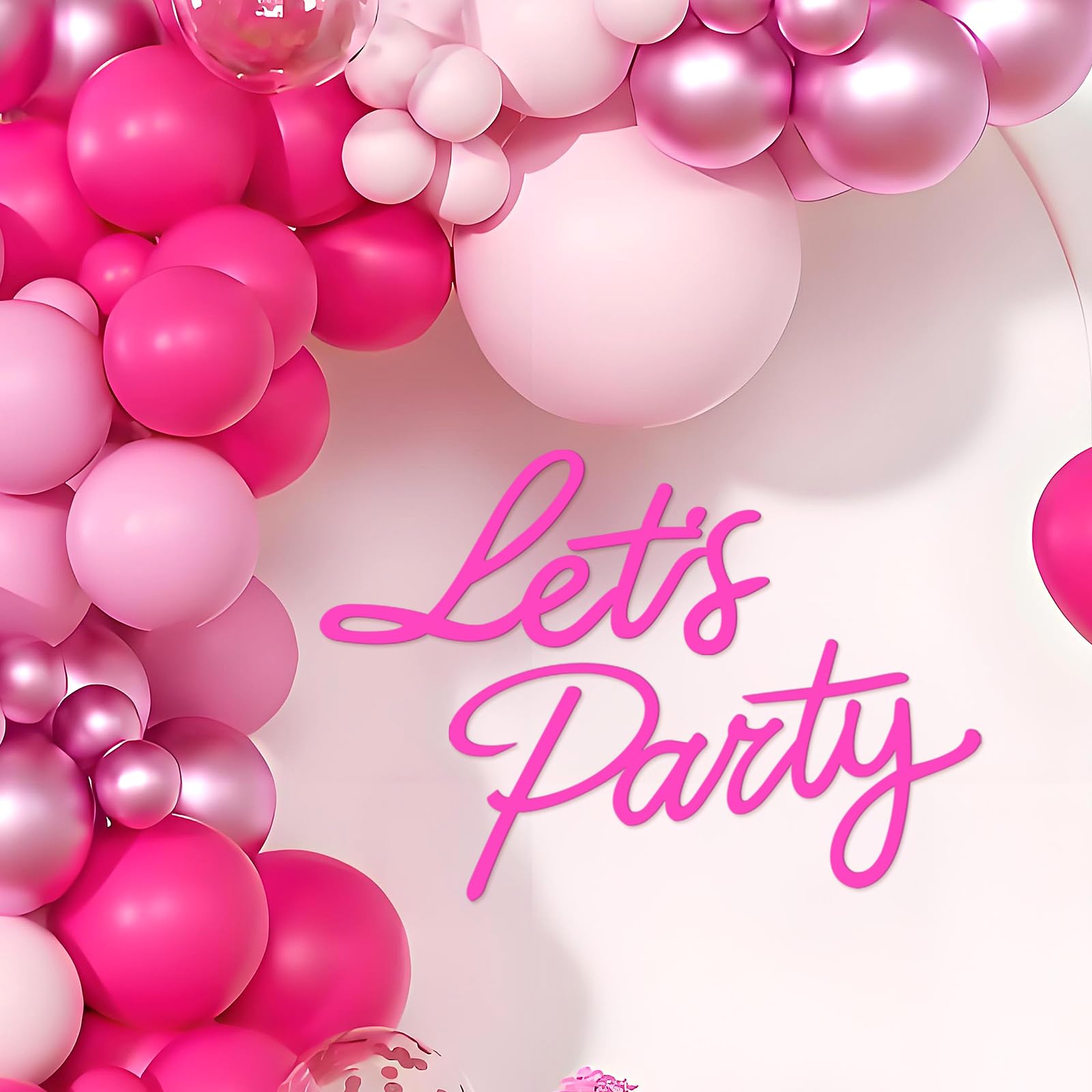 MASTRON Let s Party Sign For Backdrop Let s Party Sign Decal For mastron-let-s-party-sign-for-backdrop-let-s-party-sign-decal-for