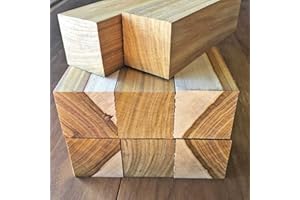 CHEROKEE WOOD PRODUCTS Canarywood Wood Turning Blanks 1pc - 1-1/2" x 1-1/2" x 18”