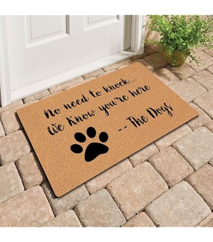 Amazon.com: Warm+ Don't Come in Here On No Bullshit Door Mat with