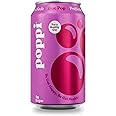 POPPI Sparkling Prebiotic Doc Pop Soda w/ Gut Health & Immunity Benefits, Beverages made with Apple Cider Vinegar, Seltzer Water & Cola Flavors, Low Calorie & Low Sugar Drinks, 12oz (12 Pack) (Packaging May Vary)