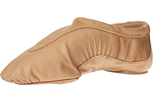 Bloch Dance Women's Pulse Leather and Neoprene Split Sole Jazz Shoe