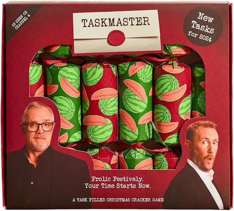 Puzzle Post Taskmaster Christmas Crackers Brand Puzzle Post 6 crackers