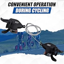 WEEROCK Bike Shifter Lever 24 Speeds 3x8 Thumb Gear