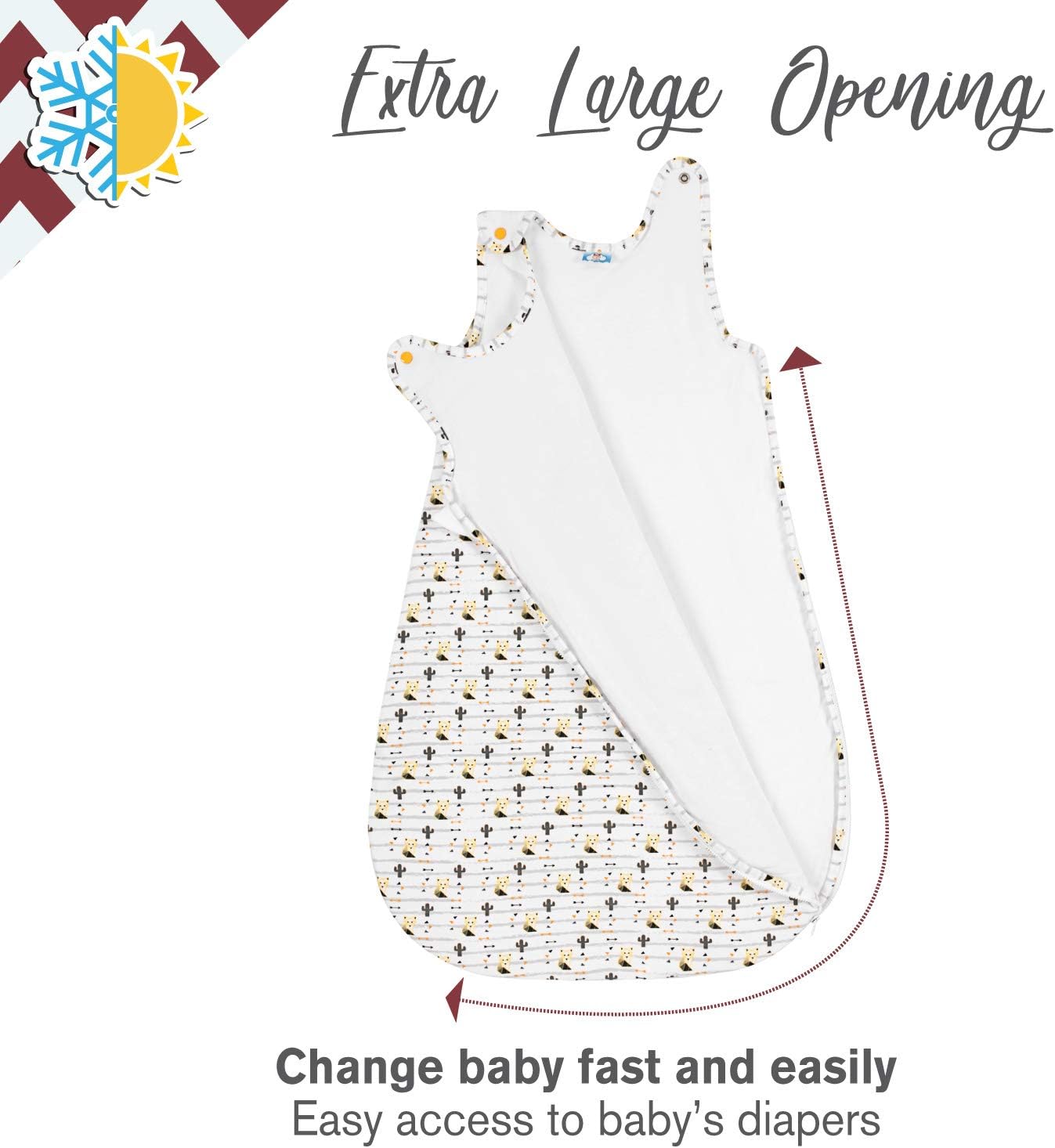 sweety fox sleeping bag