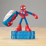 Play-Doh Marvel Spider-Man Thwip Squisher Action Figure Playset view 6