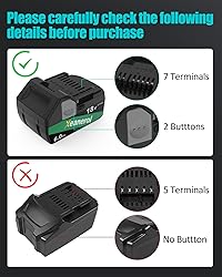 Xeanerol 18V 6.0Ah Lithium Ion Replacement for