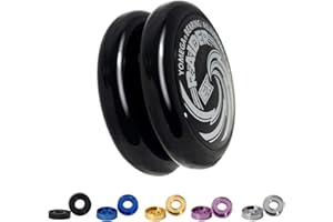 Yomega Raider Ex yoyo Professional yoyo Designed for looping Tricks, The Best Performance Answer for 2A Players (Black)