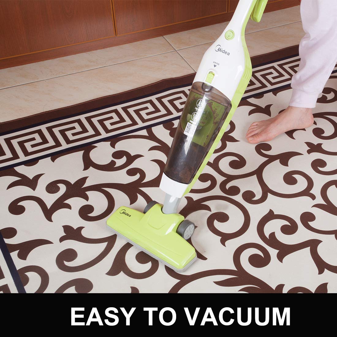 XBDUS Large Area Rugs, Vintage Distressed Rugs for Living Room Kids Bedroom Home Decor, Indoor Outdoor Floor Carpet, 4\'x6\'