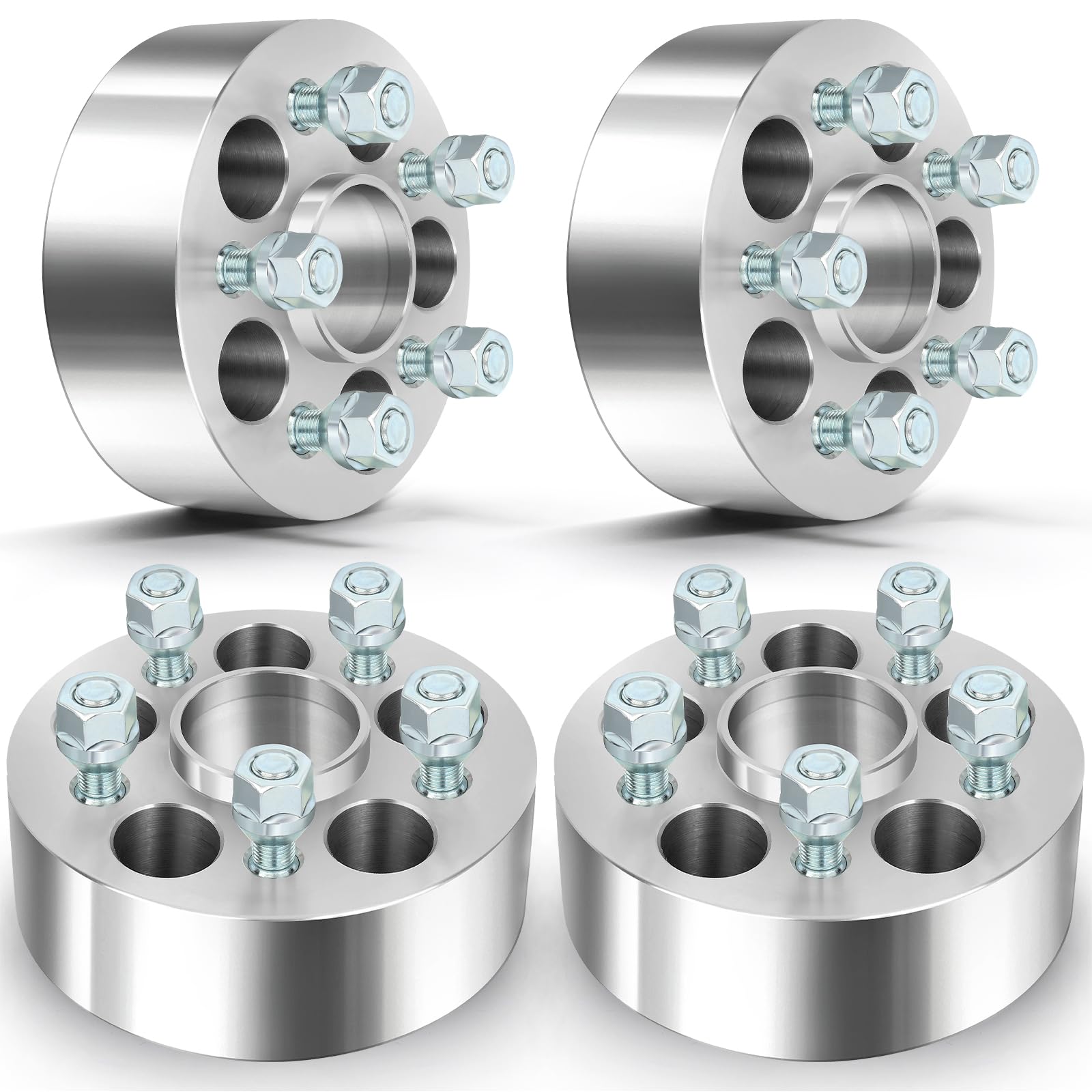 Photo 1 of OCPTY 5x100 to 5x100 Wheel Spacers for 86 for 9-2X for Baja for BRZ for Crosstrek for Forester for FR-S 2 inch 12x1.25 Studs 56.1mm Hub Bore Forged Hub Centric Wheel Spacers 5 lug 4PCS